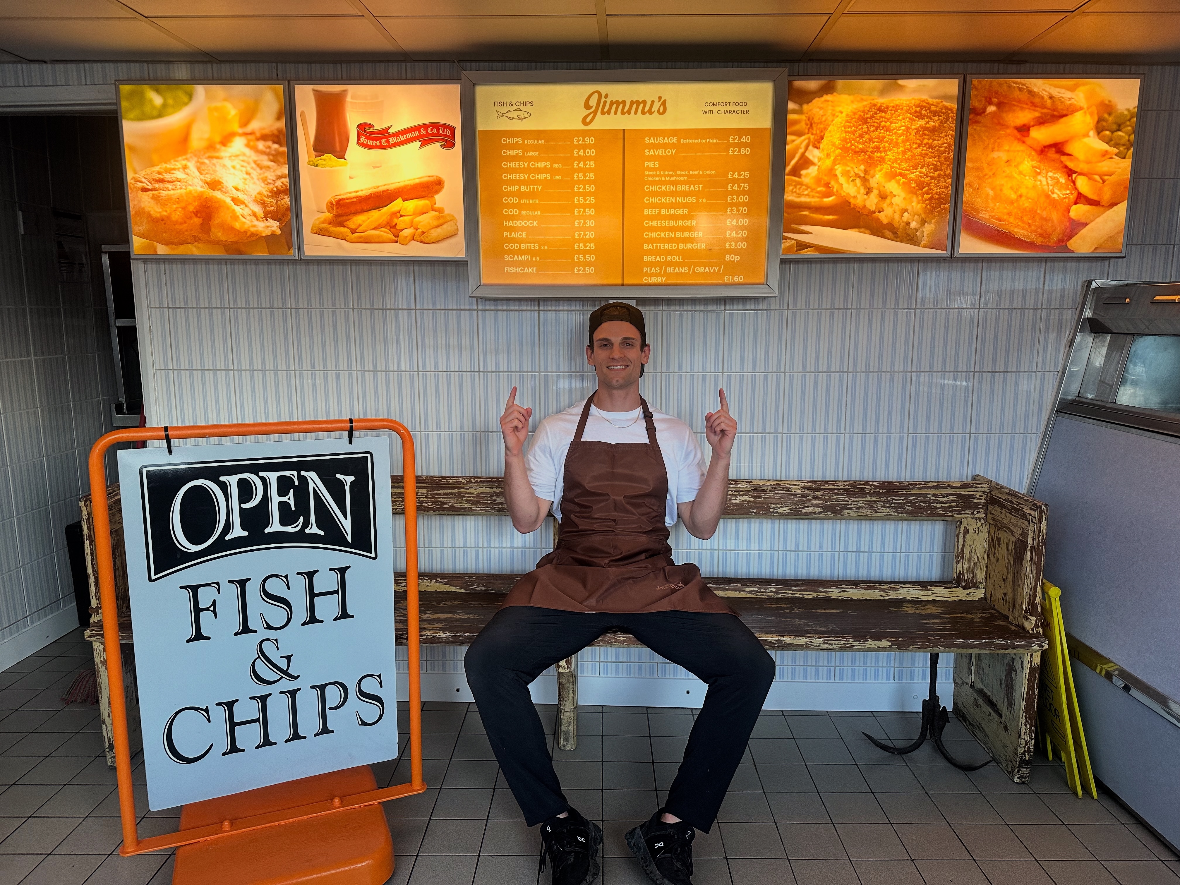 Jimmi's Little London fish and chip shop